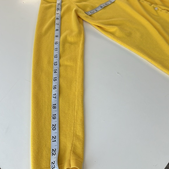 Lily Pulitzer Yellow Cardigan preppy fall 2025 cottage core - Picture 7 of 7